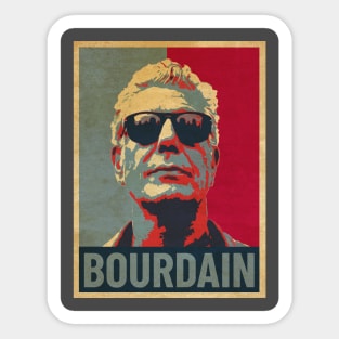 Anthony Bourdain Hope Sticker